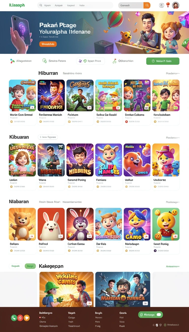 Cuplikan layar menu unduhan dewamuda untuk perangkat Android
